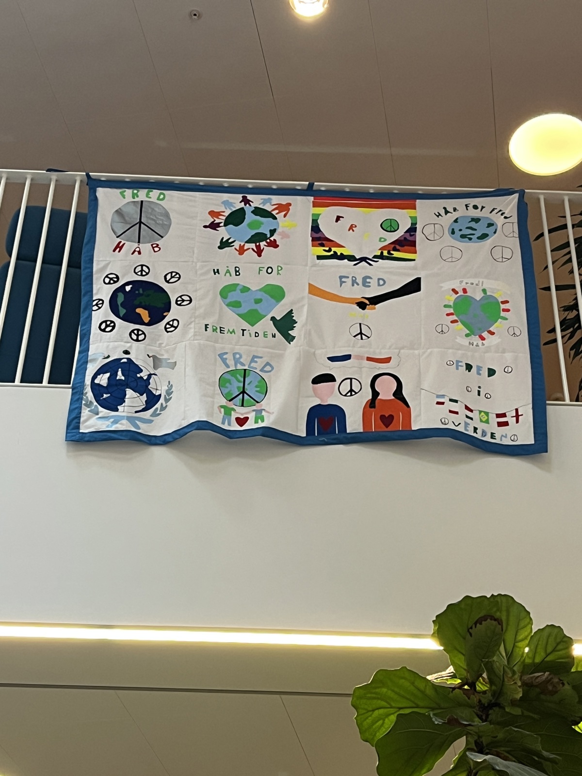 Endrupskolens FN flag