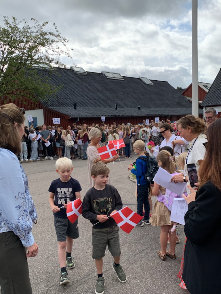 Uddeling af flag 1