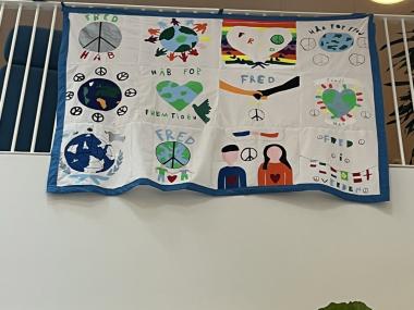 Endrupskolens FN flag