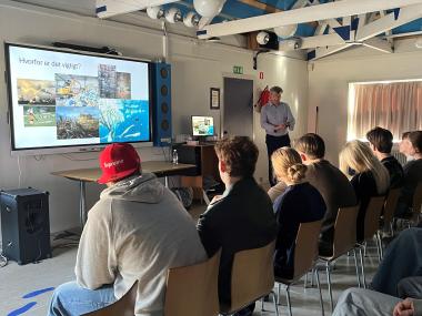 Thomas Lykke underviser i grøn omstilling